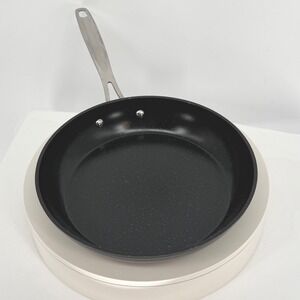 Nuwave 10 Inch Nonstick Frying Pan Skillet Black Silver Handle 96-00